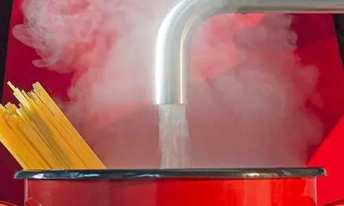 Robinet d'eau bouillante